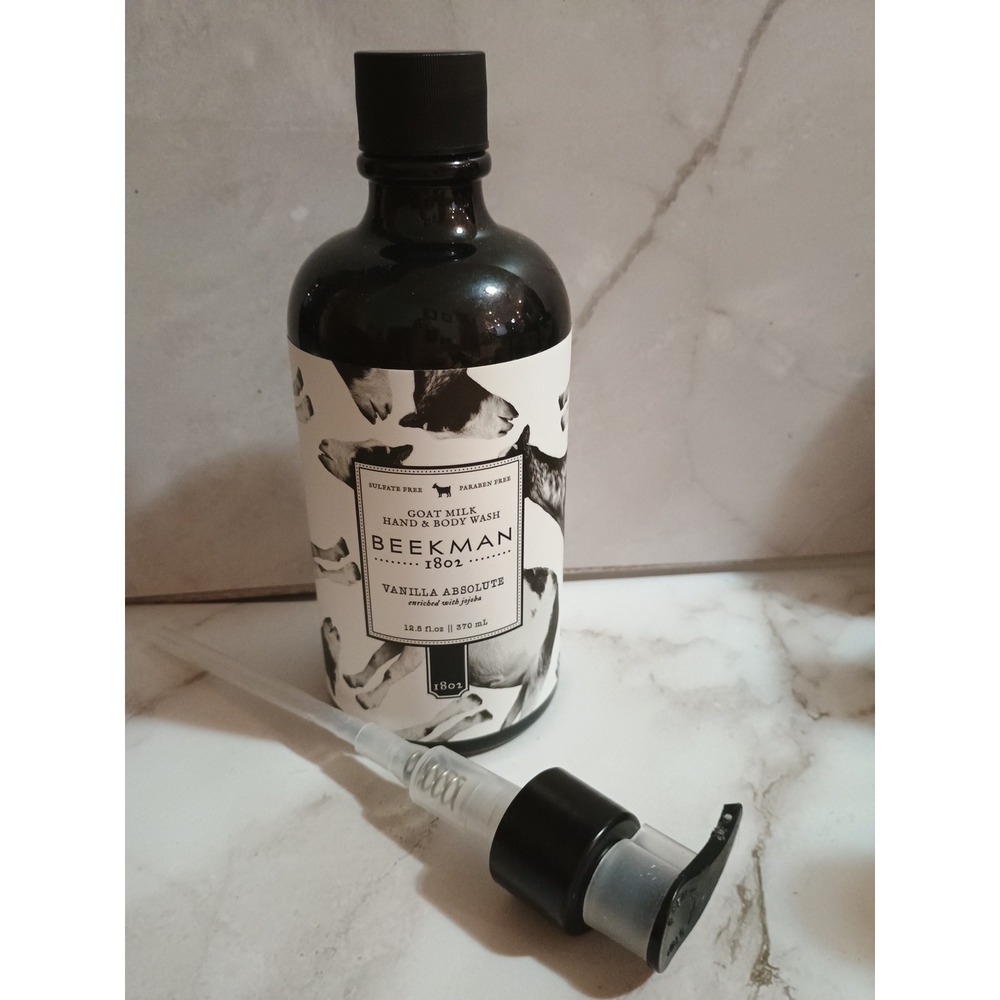NEW Beekman‎ 1802 Goat Milk Vanilla Absolute Hand and Body Wash - 12.5 fl. oz.
